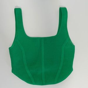 Sculpt Knit Bustier Tank